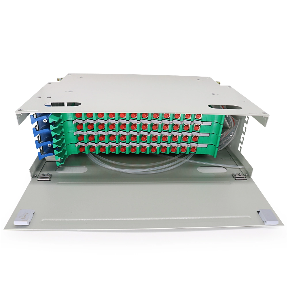 Fabricación ODF Caja de distribución de fibra óptica de la caja de terminales de fibra