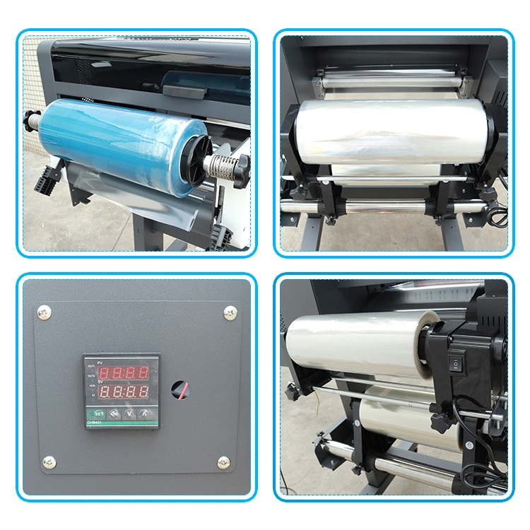 2024 New Design 30cm 60 Cm Label Sticker UV Roll Printer Dtf Inkjet Printers Transfer Printer