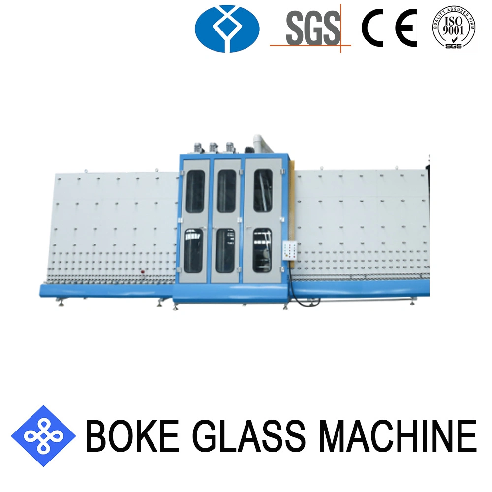 Automatic Vertical Glass Washing and Drying Machine for Float Glass Cleaning