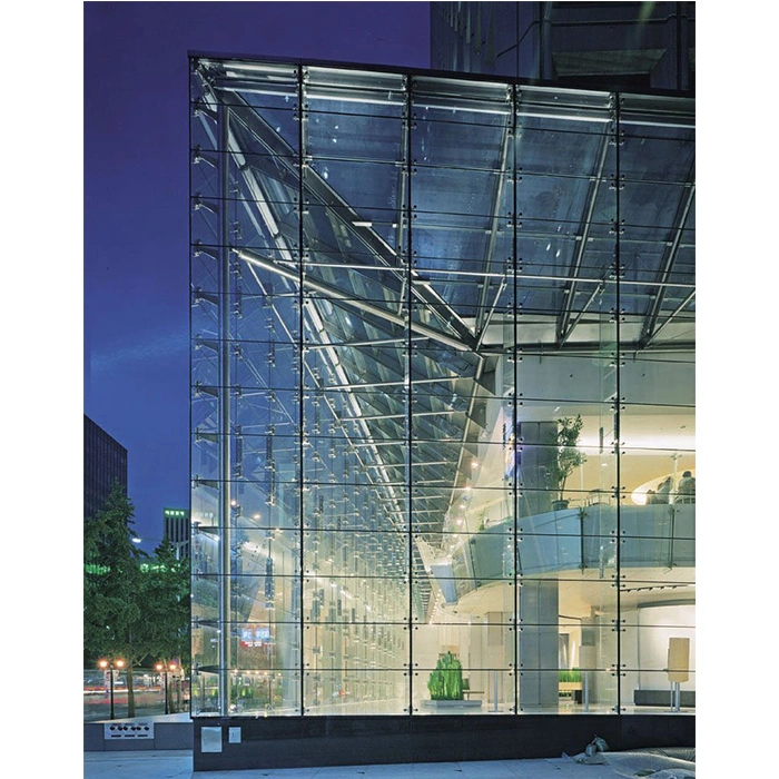 Senior Customized Tempered Glass Metal Curtain Wall Australia