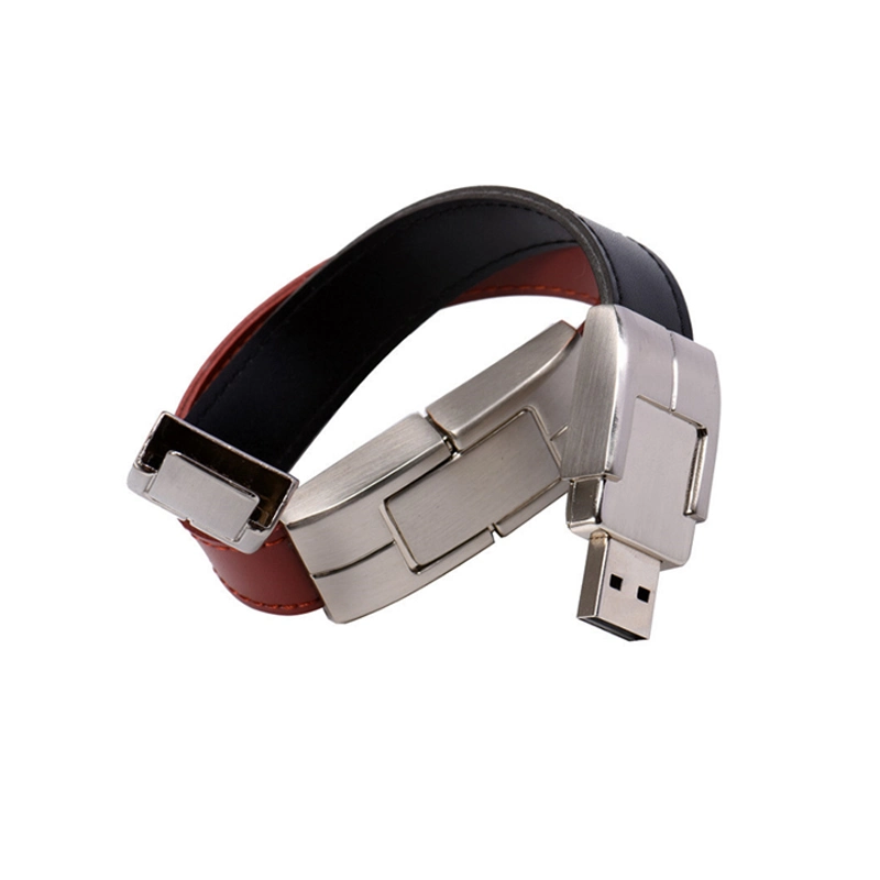 Wholesale Bracelet Leather USB Flash Stick Pendrive USB Flash Drive with Logo