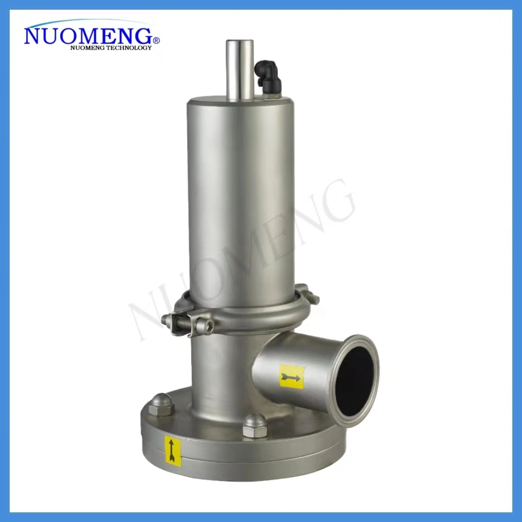 Sanitary Stainless Steel Pneumatic Clamped Tank Bottom Valve (3A-No. RL002)