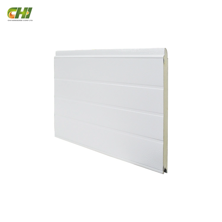 Single Skin Garage Door Panels Production Line 16X8 PVC Garage Door Sandwich Panel for Sectional Doors