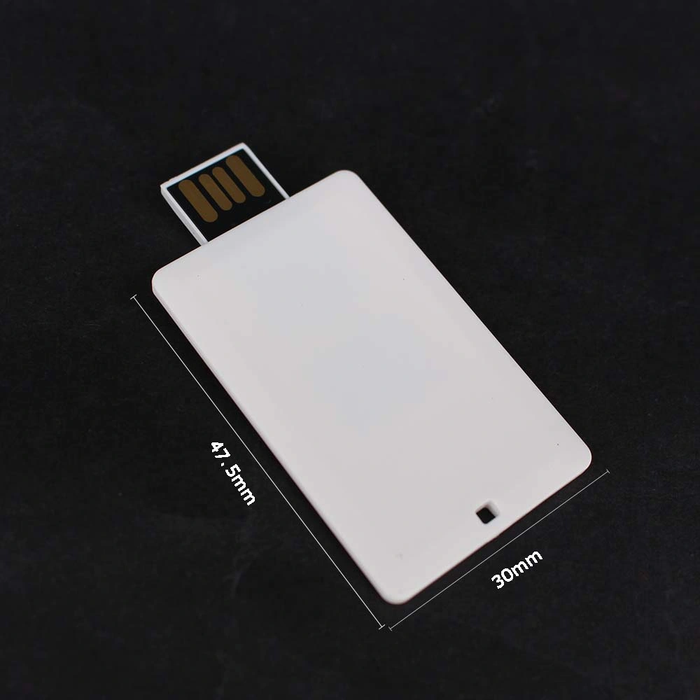 Ultra Thin Card Fashion Personalized Waterproof Plastic Color Printing Gift USB Flash Drive/USB Flash Memory/USB Pen Memory/USB Pen Disk/USB Pen Drive