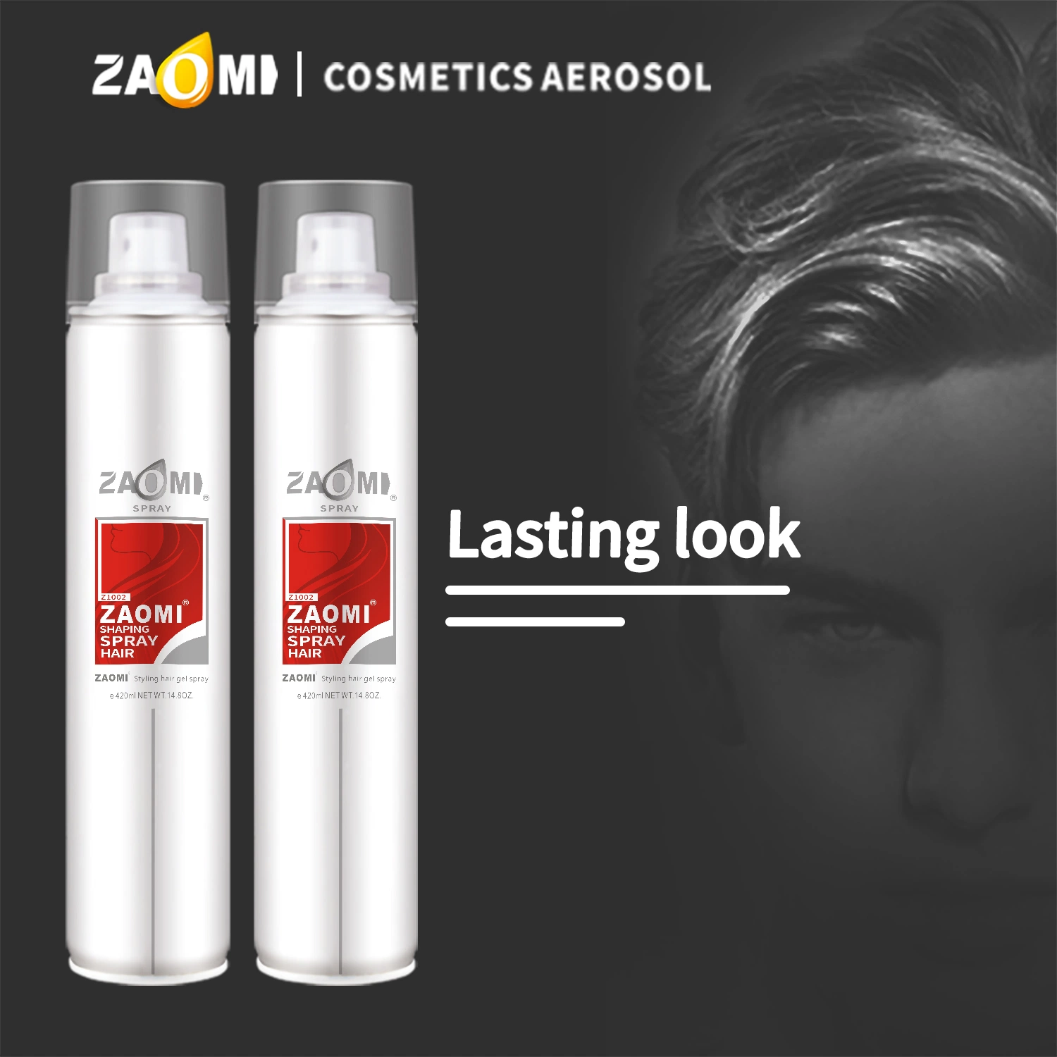 Zaomi Logotipo Personalizado Spray Modeladores ODM OEM de spray de cabelo