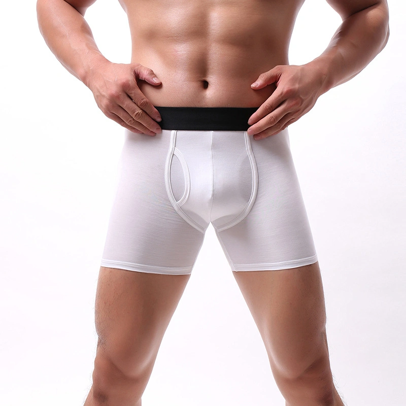 Underpants Manufacturer Comfortable Breathable Sporty Custom Logo Men Boxer Briefs Boxer Shorts