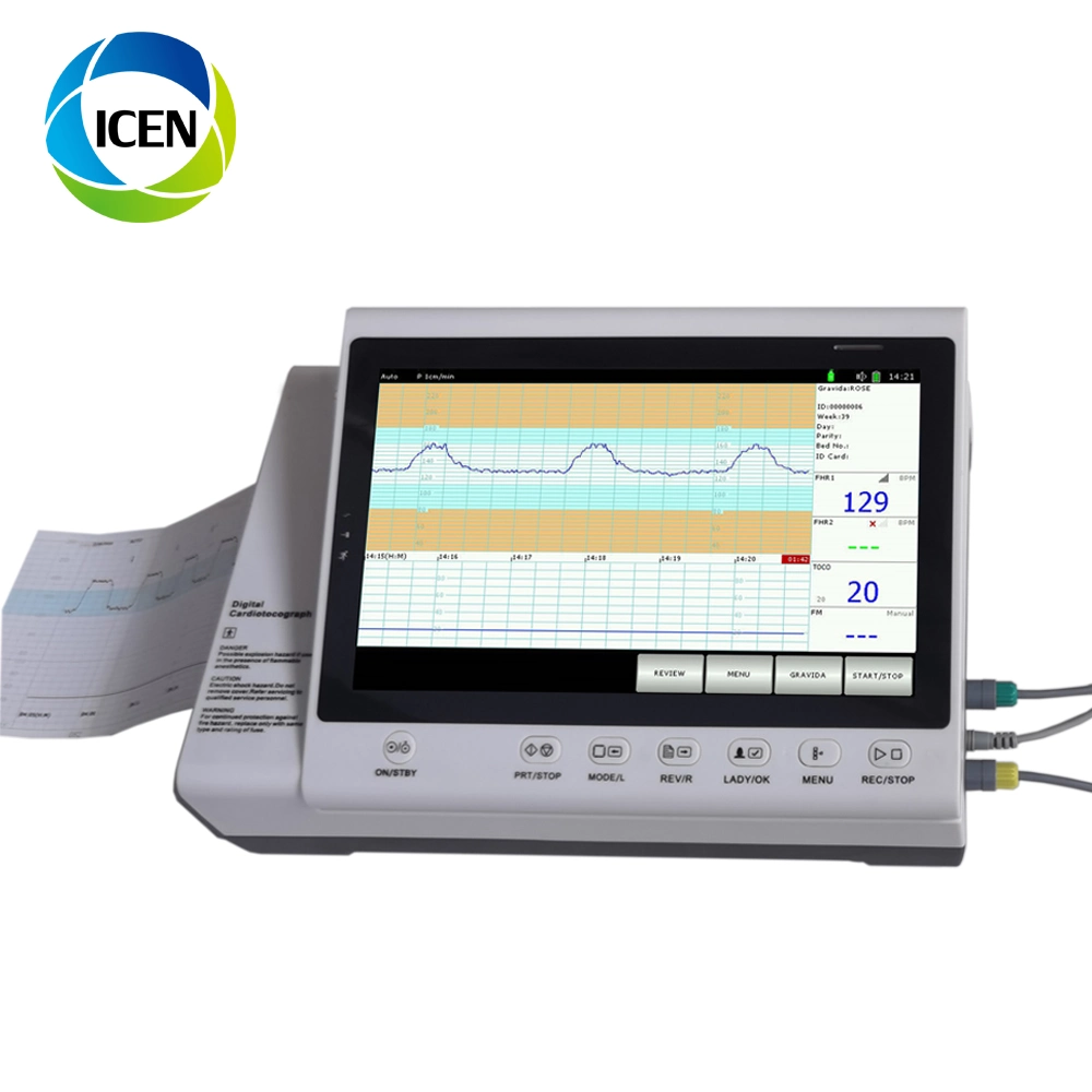 in-C18 Medical Ctg Fetal Doppler Baby Heart Monitor Price Price