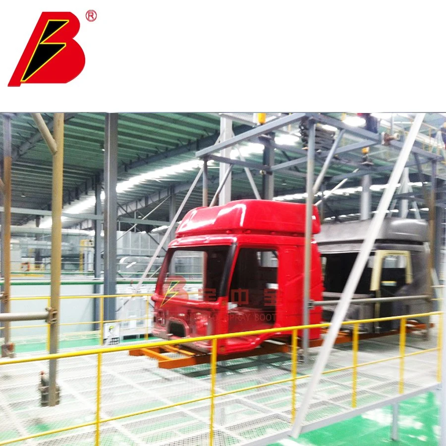 Car Front Cabinet Painting Production Line Auto Part Coating Equipments Supplier