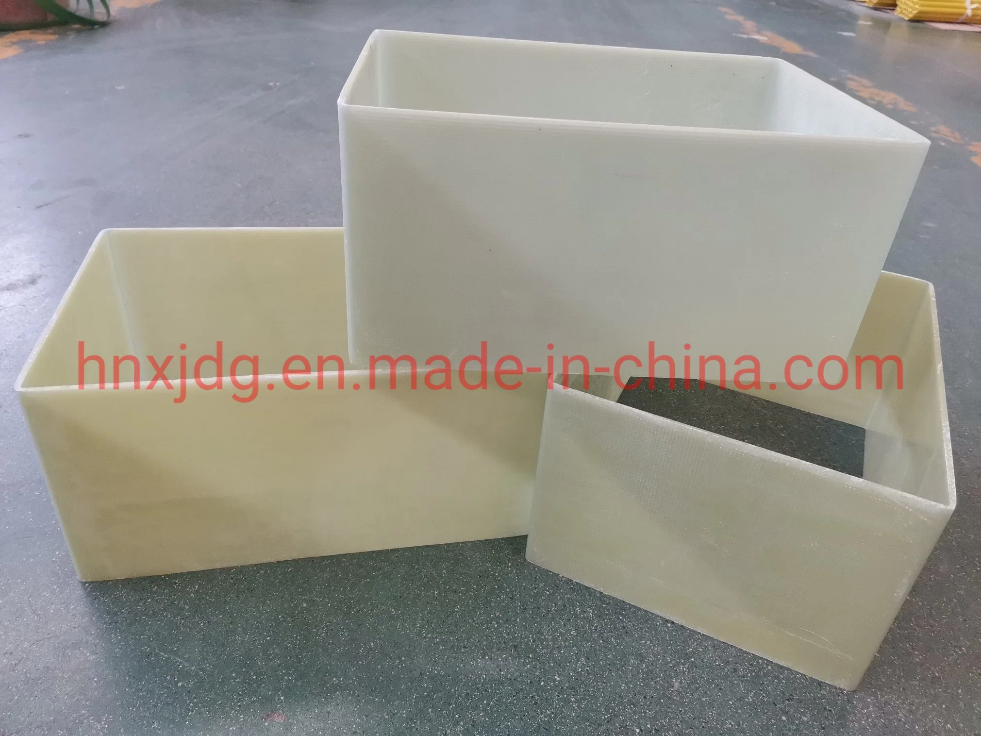 Insulation Material Corrosion Free High-Quality FRP Fiberglass Square Tube/Pipe