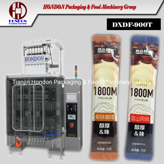 Automatic Multi Lane Coffee Sachet Stick Pack Packing Machine