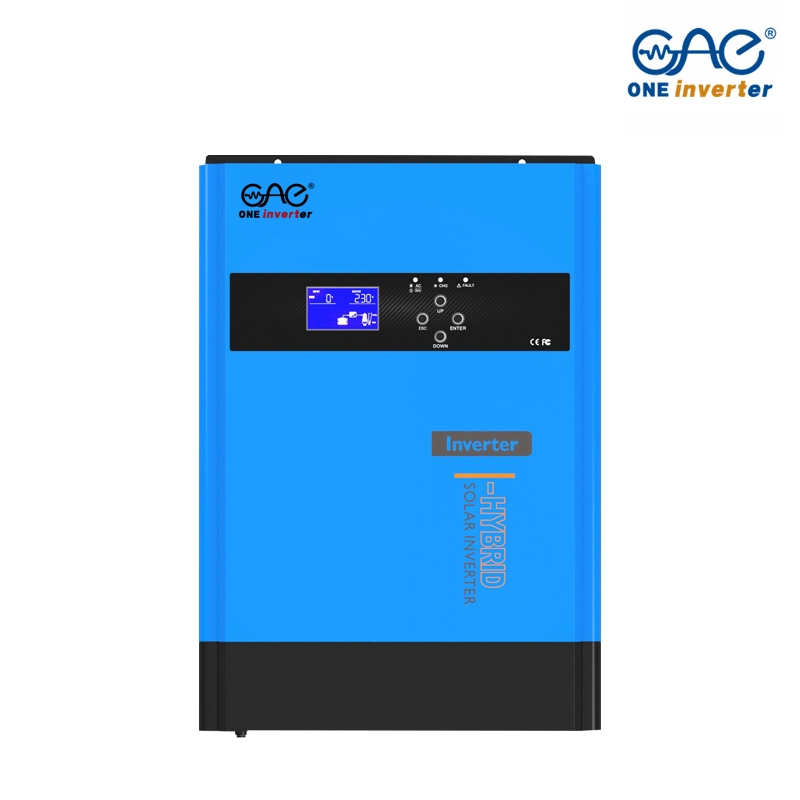 Solar Inverter 5.2kw High Frequency Lithium Inverter High Voltage DC to AC Single Phase Hybrid Inverter