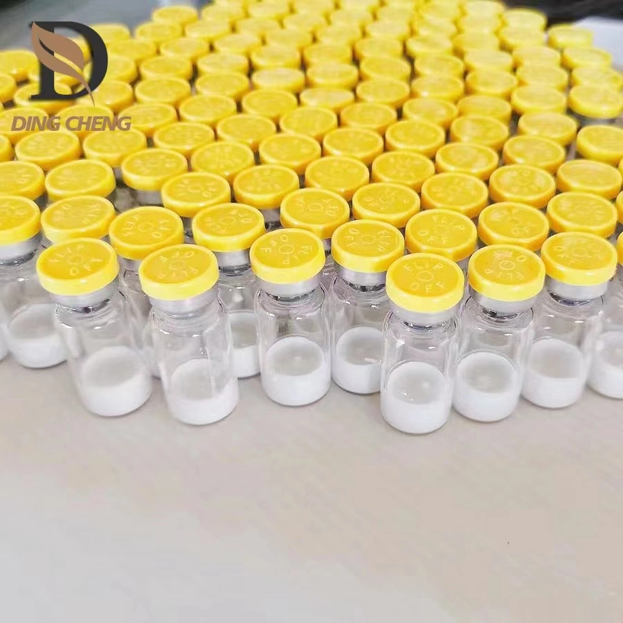 Private Label Wholesale/Supplier Bulk High quality/High cost performance  Pure Natural Self Tanner Tan Peptide Powder Tanning Mt2 Vials Yellow Lid