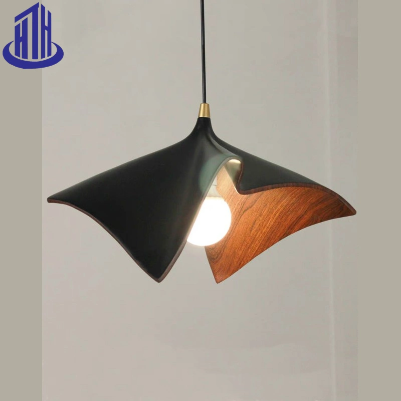 Japonés minimalista Retro Familia Hierro Arte resina colgante Chandelier (335)