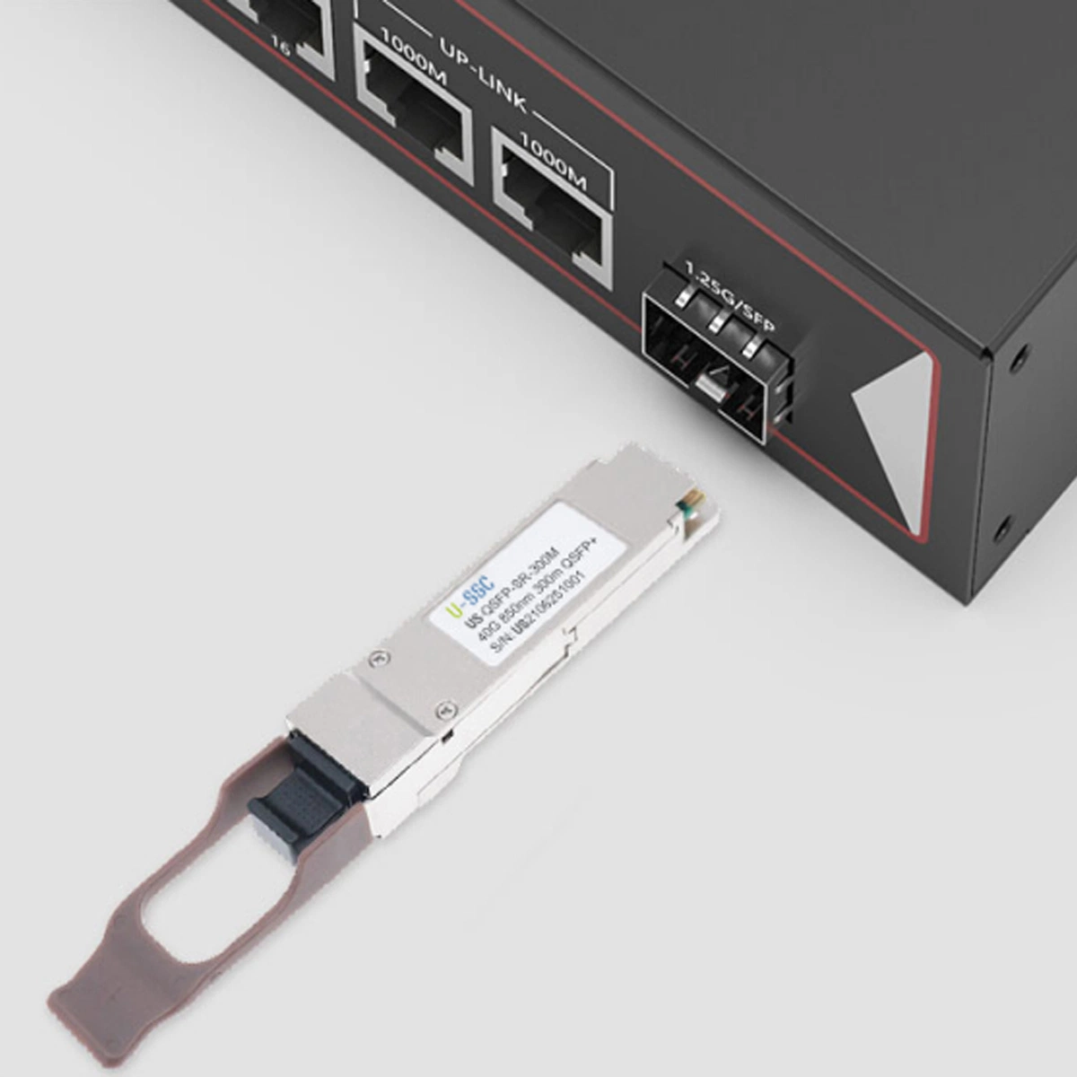 40 Gbase - transceptores de fibra óptica QSFP de módulo e QSFP 4 de 40 g Multi Módulos de fibra de modo