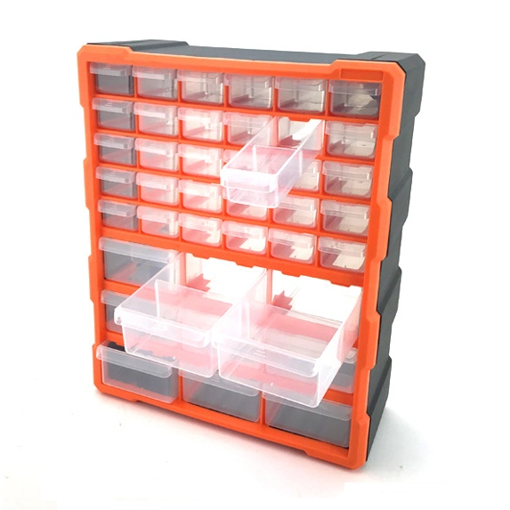 39 Drawers Hardware & Craft Plastic Drawer Storage Tool Box