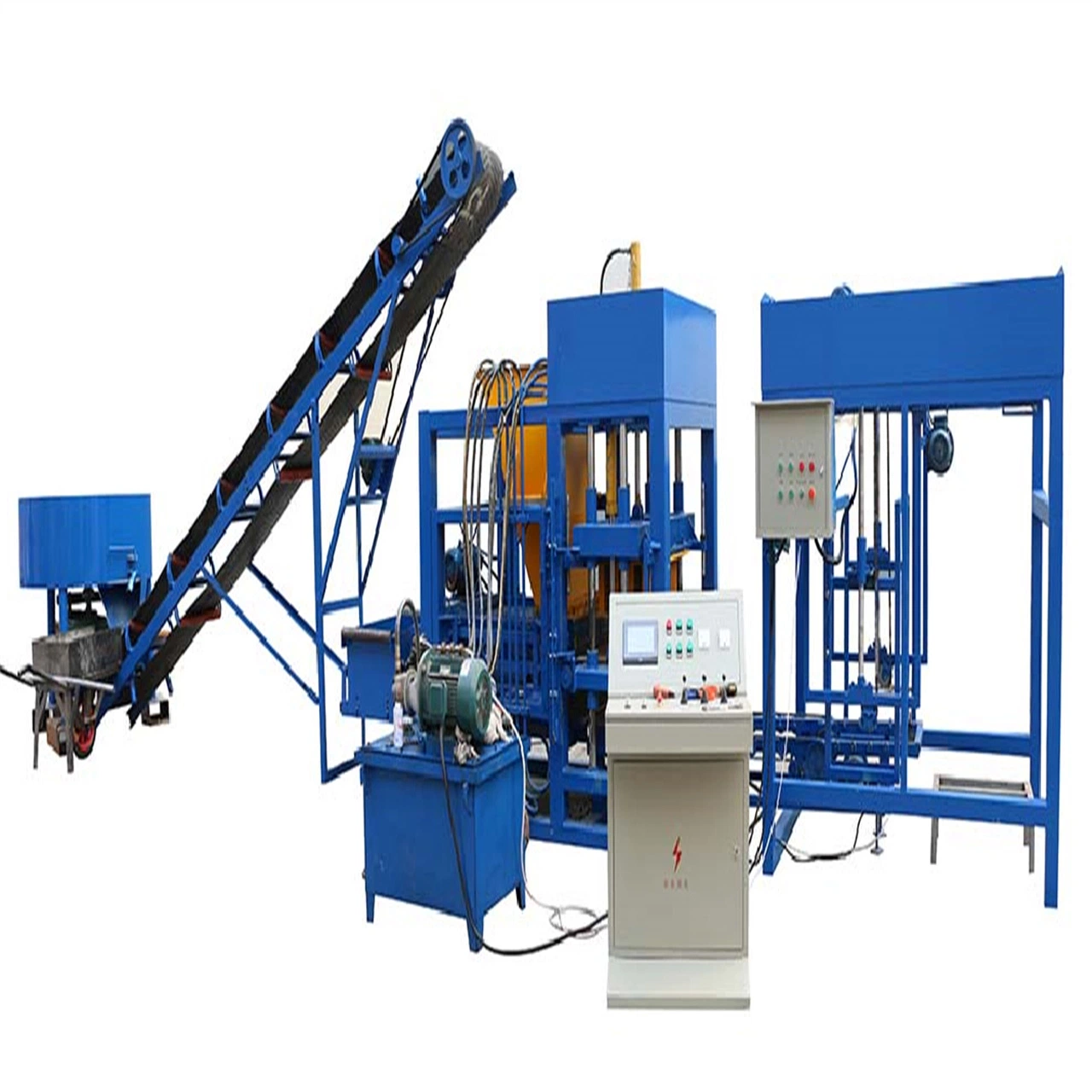 Semiautomatic We Have a Strong After-Sales Service. Block Machine Concrete