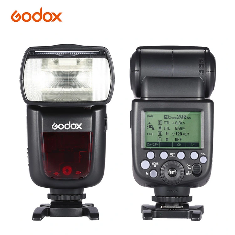 Godox V860 II E-TTL HSS 2.4G Speedlite de flash para cámaras DSLR W/ Li-ion de la luz de flash de la cámara Godox