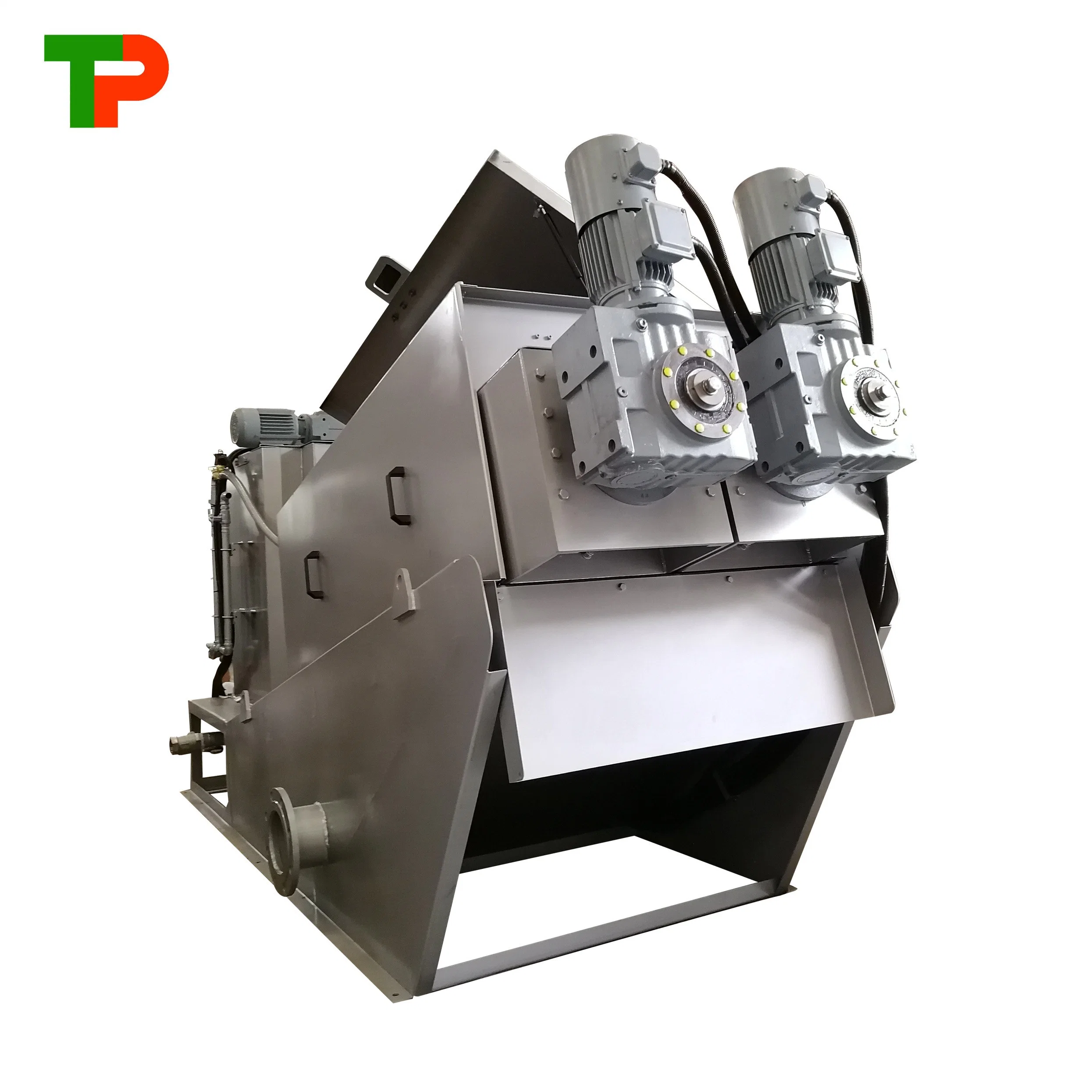 Screw Press Sludge Dehydrator Waste Oil Recovery Paper Making