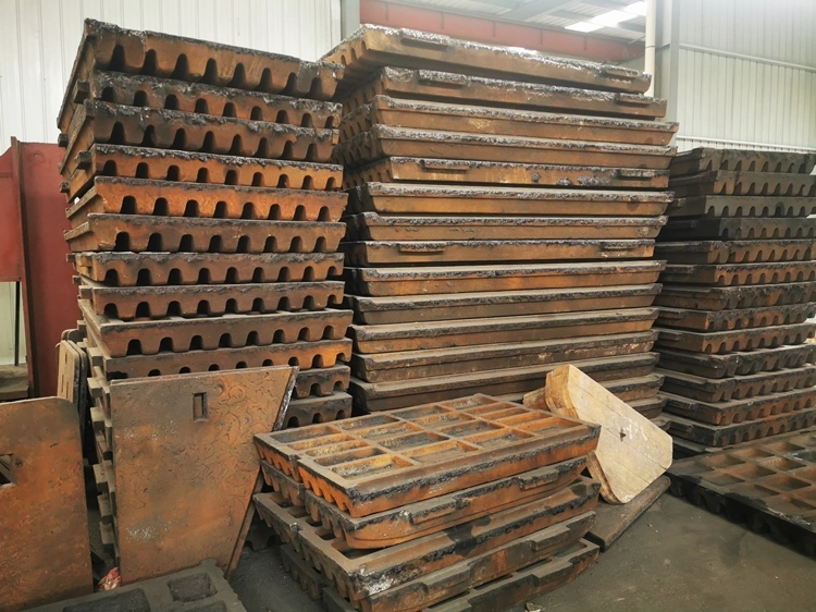 Wear Resistant Stone Crusher Spare Parts Jaw Plate with High quality/High cost performance 