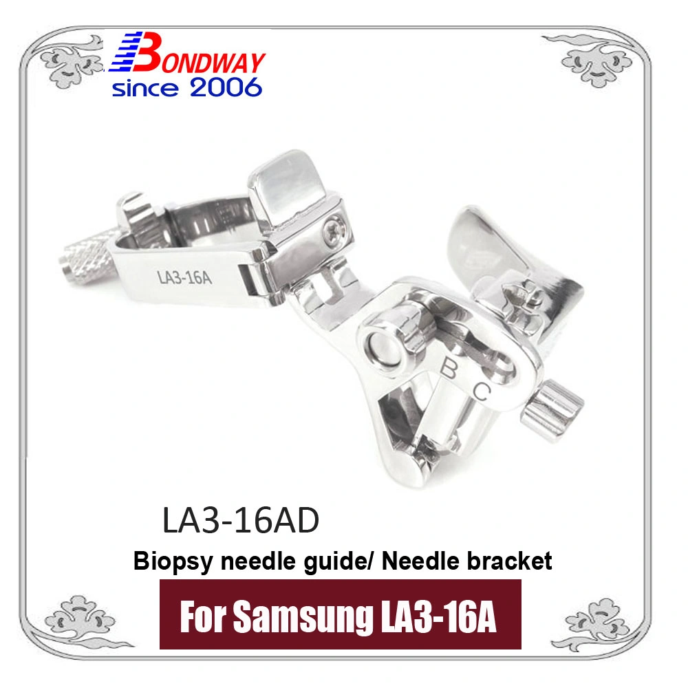 Samsung Medison Ultrasound Biopsy Needle Adapter for Use with Color Doppler Linear Ultrasound Transducer La3-16A La3-16ad