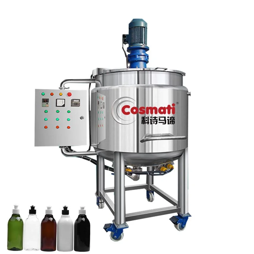 2000L Liquid Detergent Mixing Agitator Tank Mixer Homogenizer