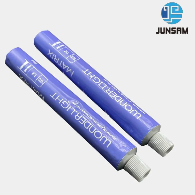 Cosmetic Tube Aluminum Packaging Collapsible Container 6 Color Offset Printing Prompt Lead Time