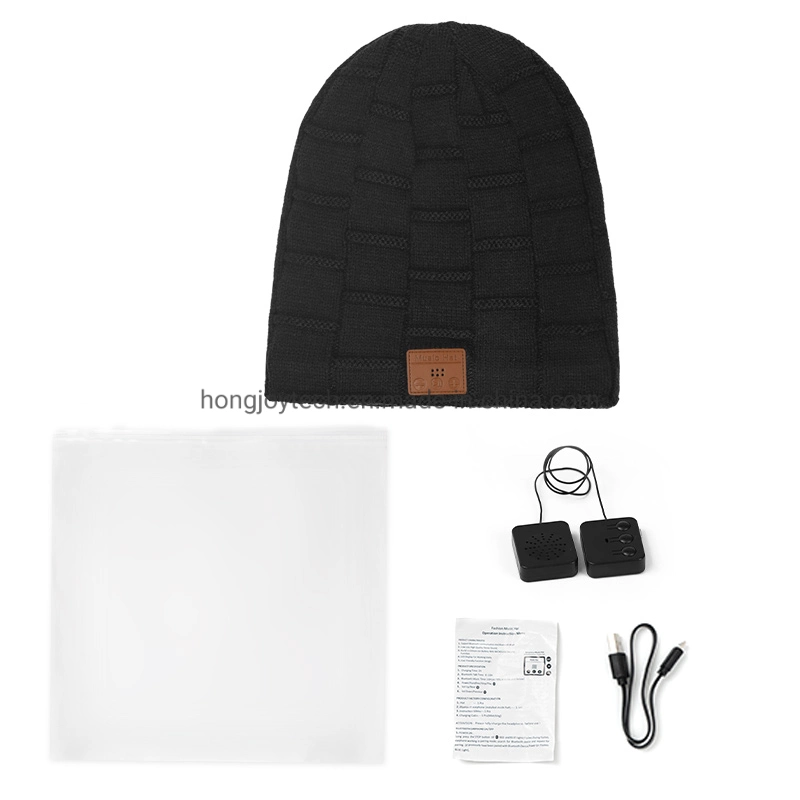 O Bluetooth Beanie Chapéus Caps com fones de ouvido, Beanie tricotado macio quente com colunas estéreo e microfone, Música Hat, Mulheres e Homens/namorado/Teen/Rapazes/meninas dons