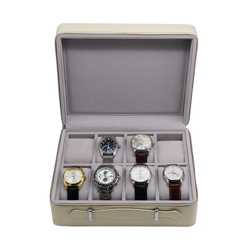 High quality/High cost performance PU Leather Watch Packing Box Watch Outdoor Suitcase Display