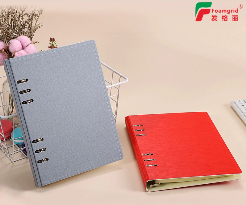 Hot-Sale Office Supplier Waterproof Hard-Cover Refillable 6-Ringbinder Notebook-A5