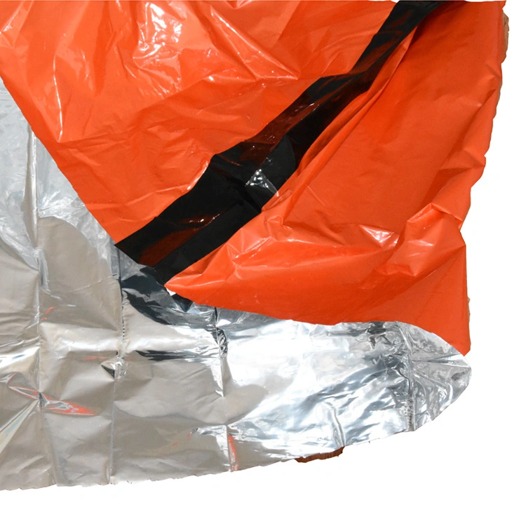 Bivy Sack Gear portátil supervivencia térmica 2 personas sueño de emergencia Bolsa para camping de montaña