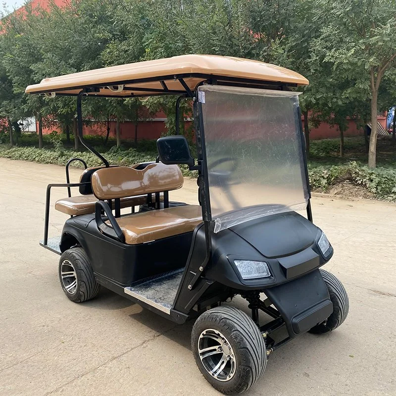 High quality/High cost performance Golf Cart Promotional Price Lithium Battery 4 Seats Sightseeing Golf Cart