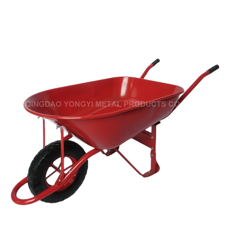 Factory Custom South American Galvanized Steel Wheelbarrow