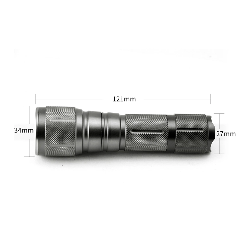 Waterproof Aluminium LED Torch Light Tactical 18650 Rechargeable Flashlight