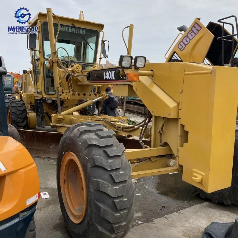 Popular Used Motor Grader 140h 140g 140K Hot Sale, Cat Grader with Good Performance and Appearance