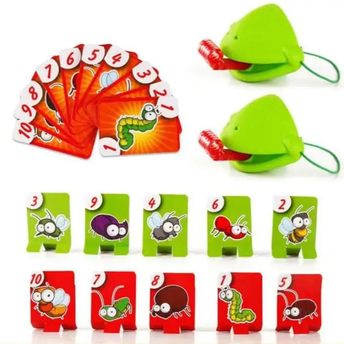 Laugh out Loud with The Frog Lizard Four-Player Card Party Game Toy