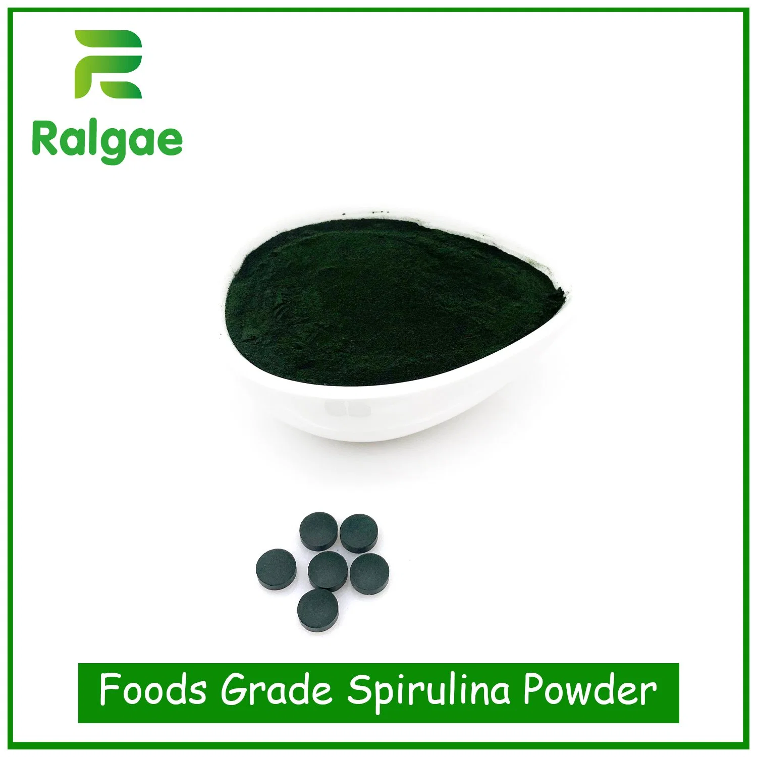 Foods Grade Natural Microalgae Nutritional Spirulina CAS 724424-92-4