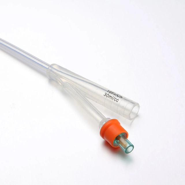 2-Way All Silicone Foley Catheter CE ISO