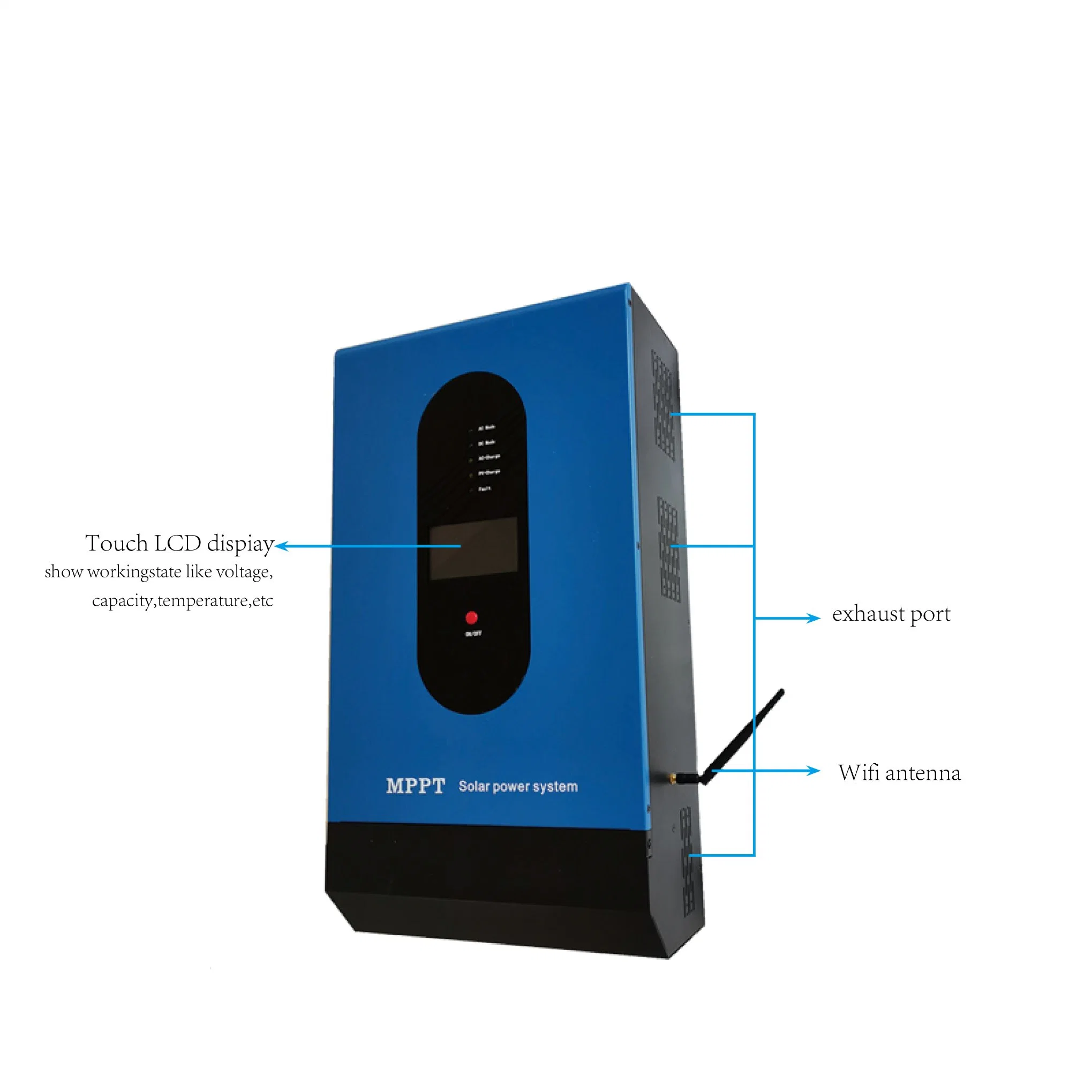 3000W/ 5000W DC AC Onde sinusoïdale pure puissance solaire Générateur Inverter