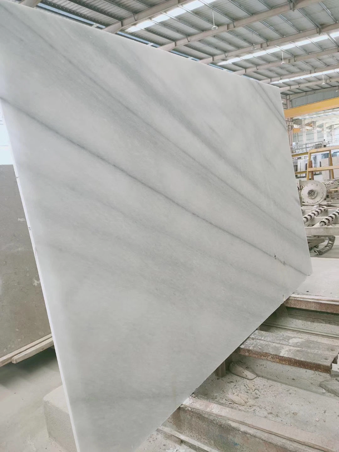 Polished Columbia White Marble/Good Quality White Marble/Slab