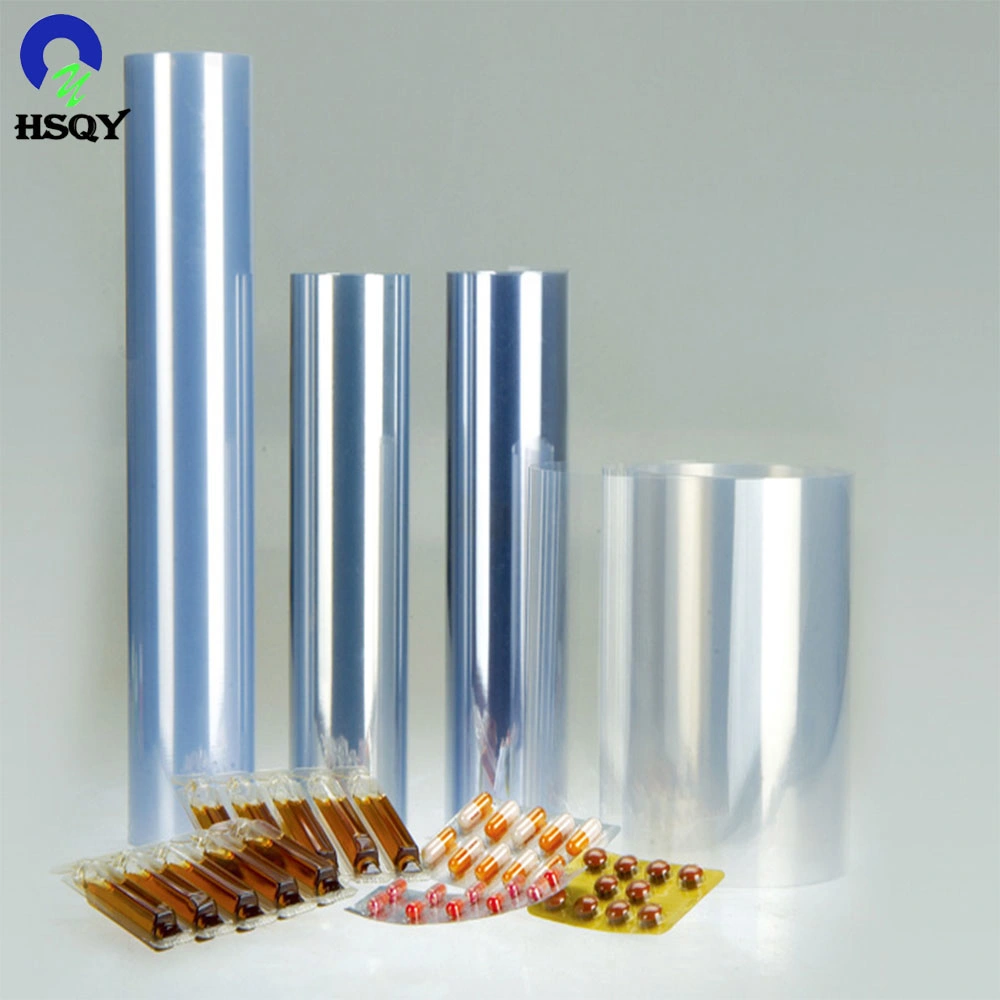 0.35mm Thickness Rigid Clear PVC Film for Pharmaceutical Blister Packing