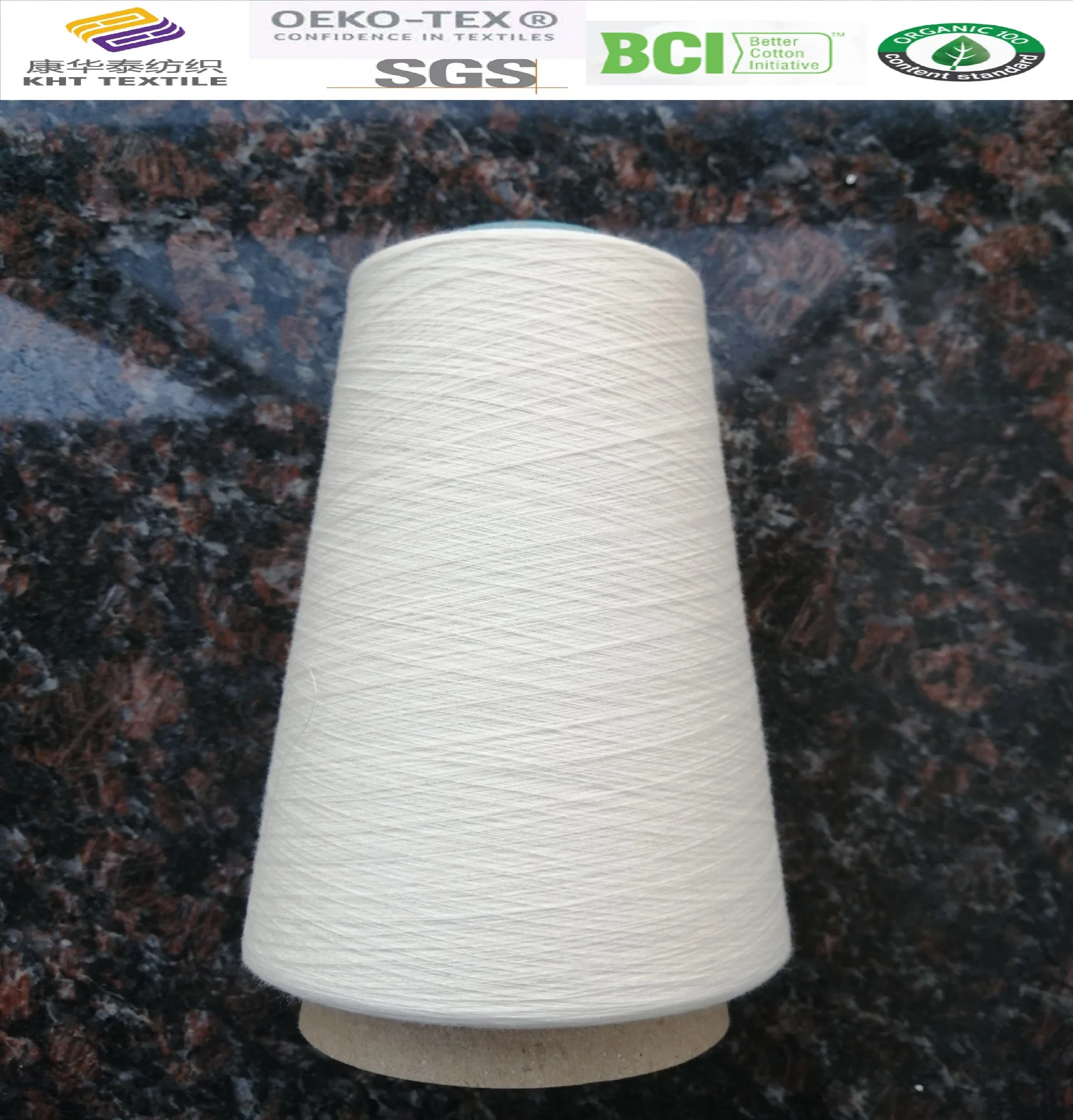 100% Cotton Combed Weaving Yarn Ne80s/1 Csp2900