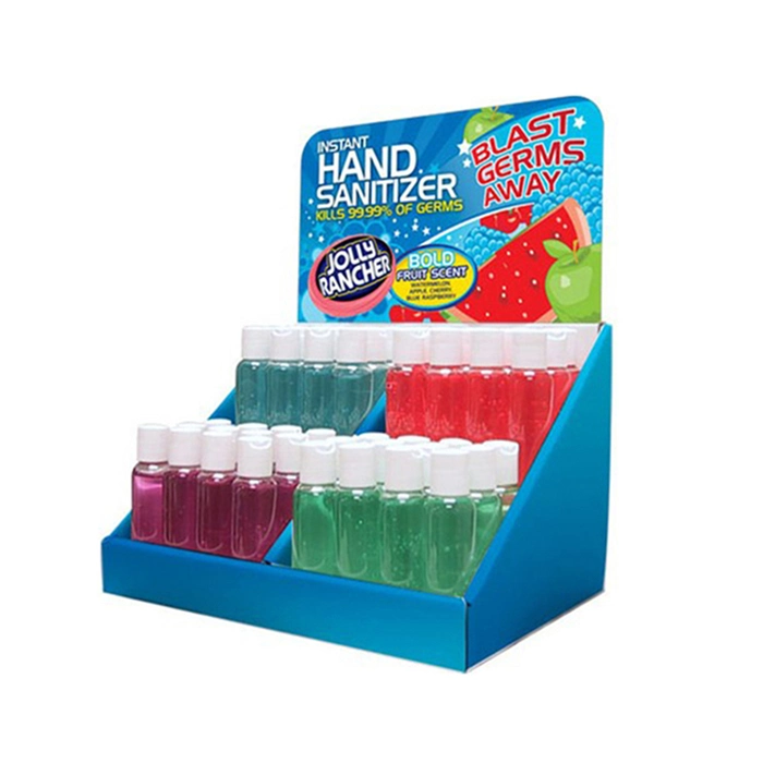 Recyclable Hand Foam Sanitizer Small Bottles Pop POS Counter Display Stand