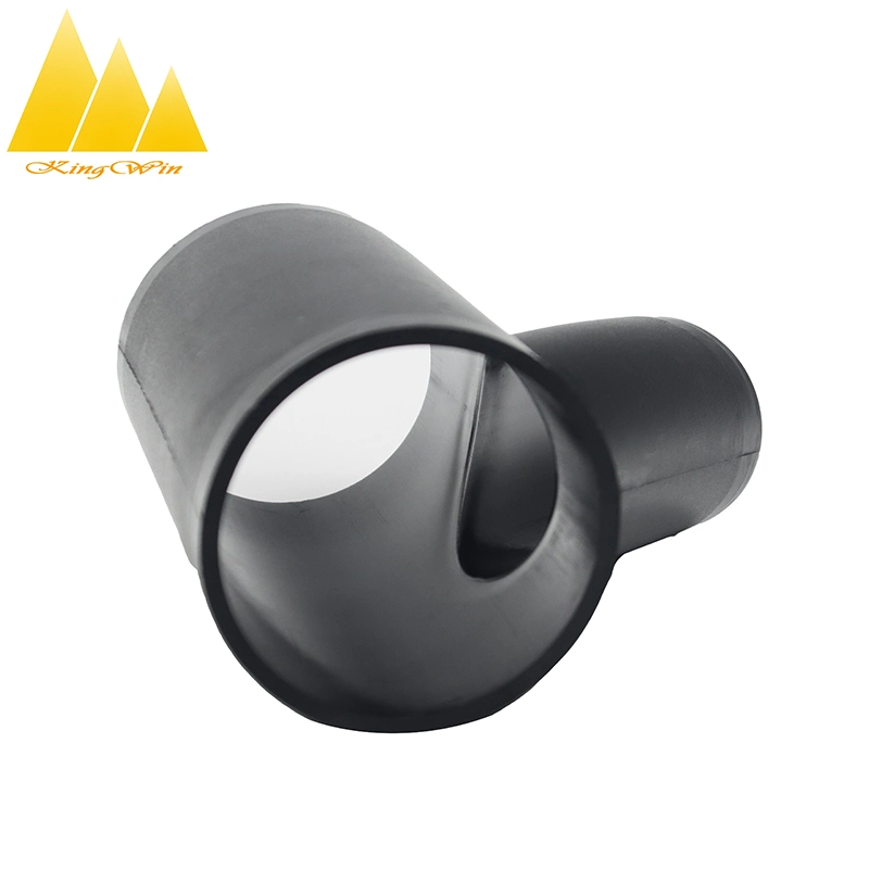 Buttfusion Connection HDPE Drainage Pipe Fittings Y-Type Tee Siphon Drain Fittings