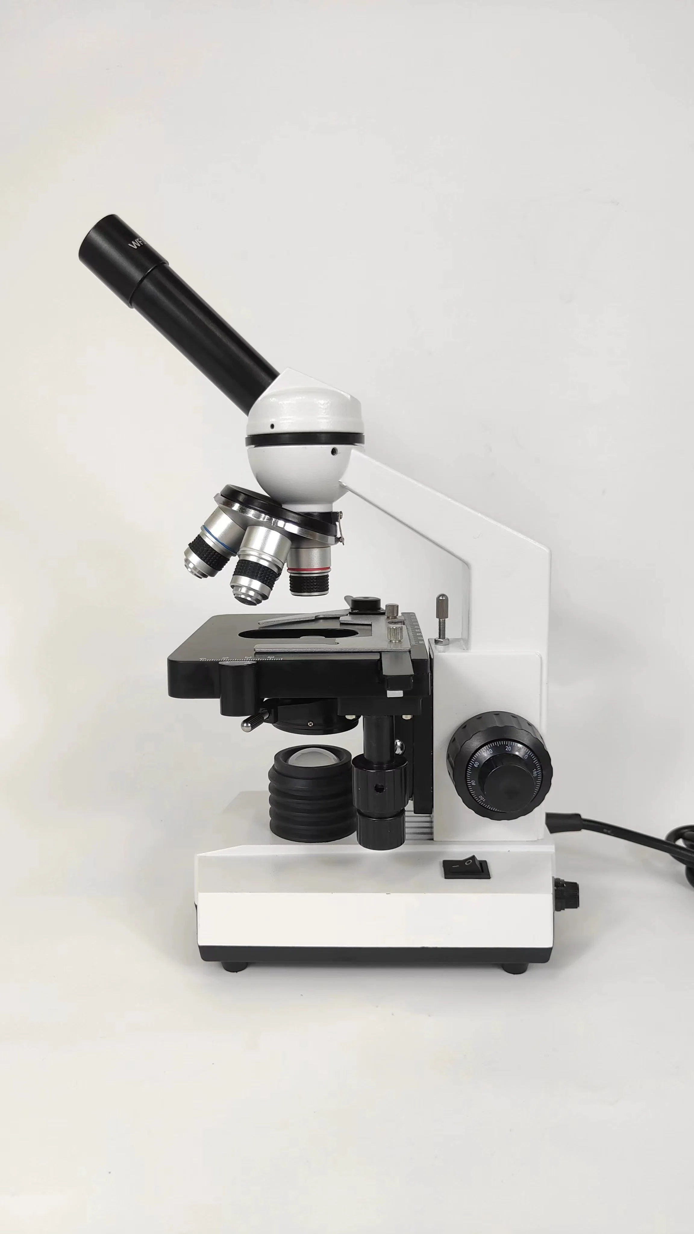 1600X Monocular Biological Student Microscope Xsp-104 Lab Instrument