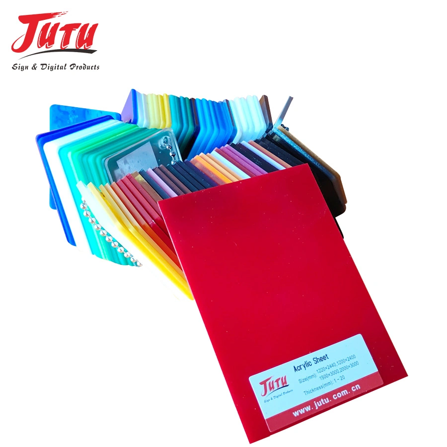 Jutu Impact Resistance Excellent Outdoor Durability and Rigidity Holographic Acrylic Sheet