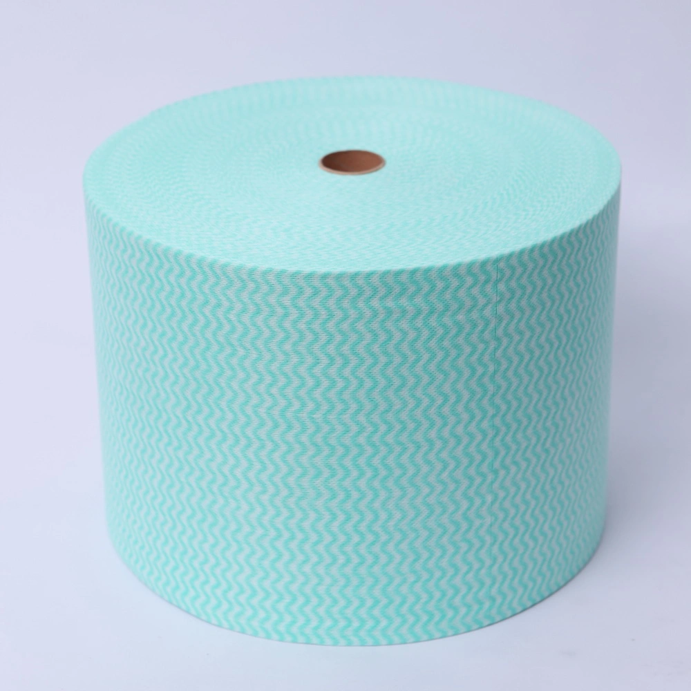 All Purpose Spunlace Nonwoven Industrial Clean Wipes for Cleaning Table and Machine