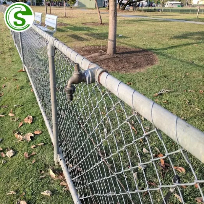 Factory Price Diamond Wire Mesh PVC Coated Chain Link Fence for Garden