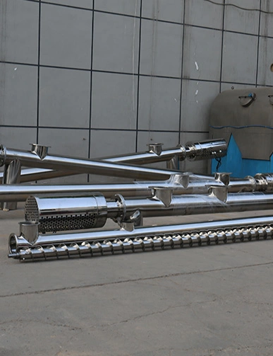 Factory Custom Powder Material Feeding Machine Screw Auger Conveyor