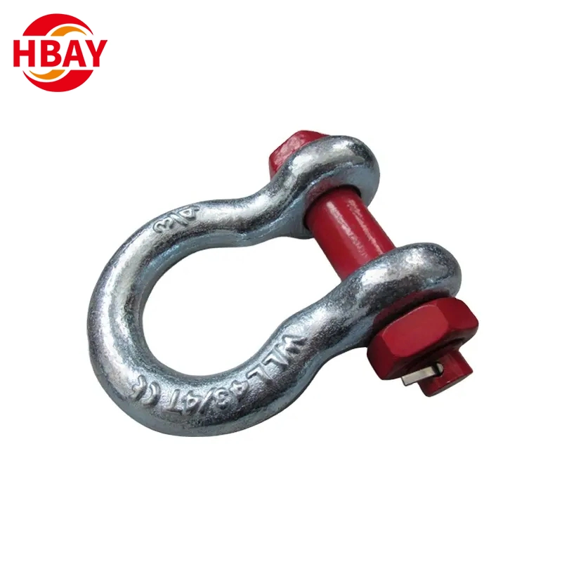 Hot New Product Us Type Bolt Type Anchor Bow Shackle G2130 Rigging