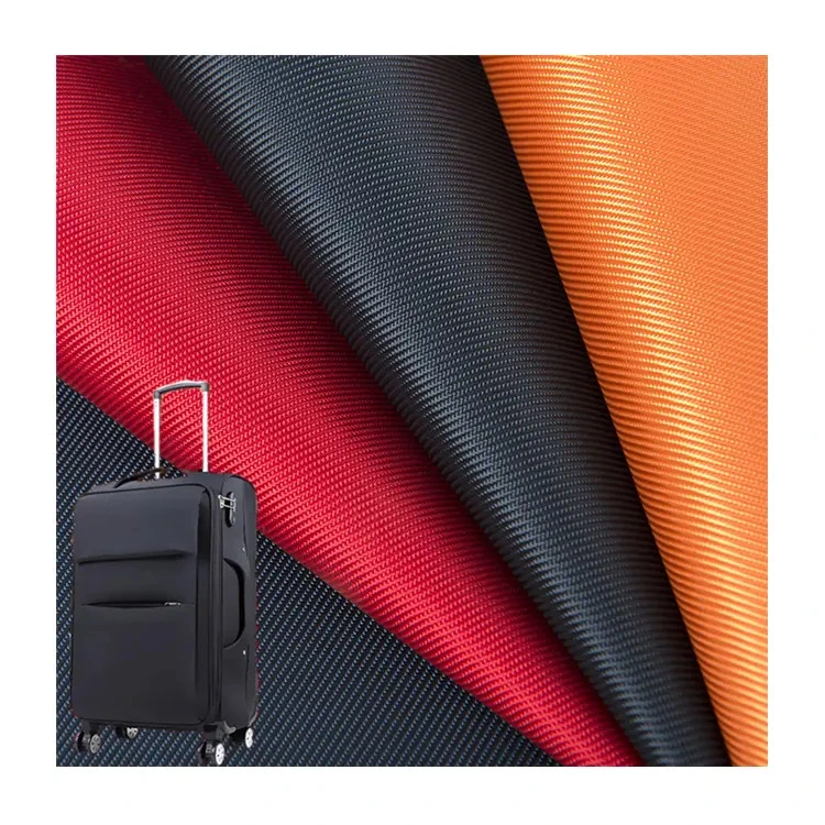 Polyester Oxford Fabric Customized Pattern Embossed Fashion Luggage Lining Fabric